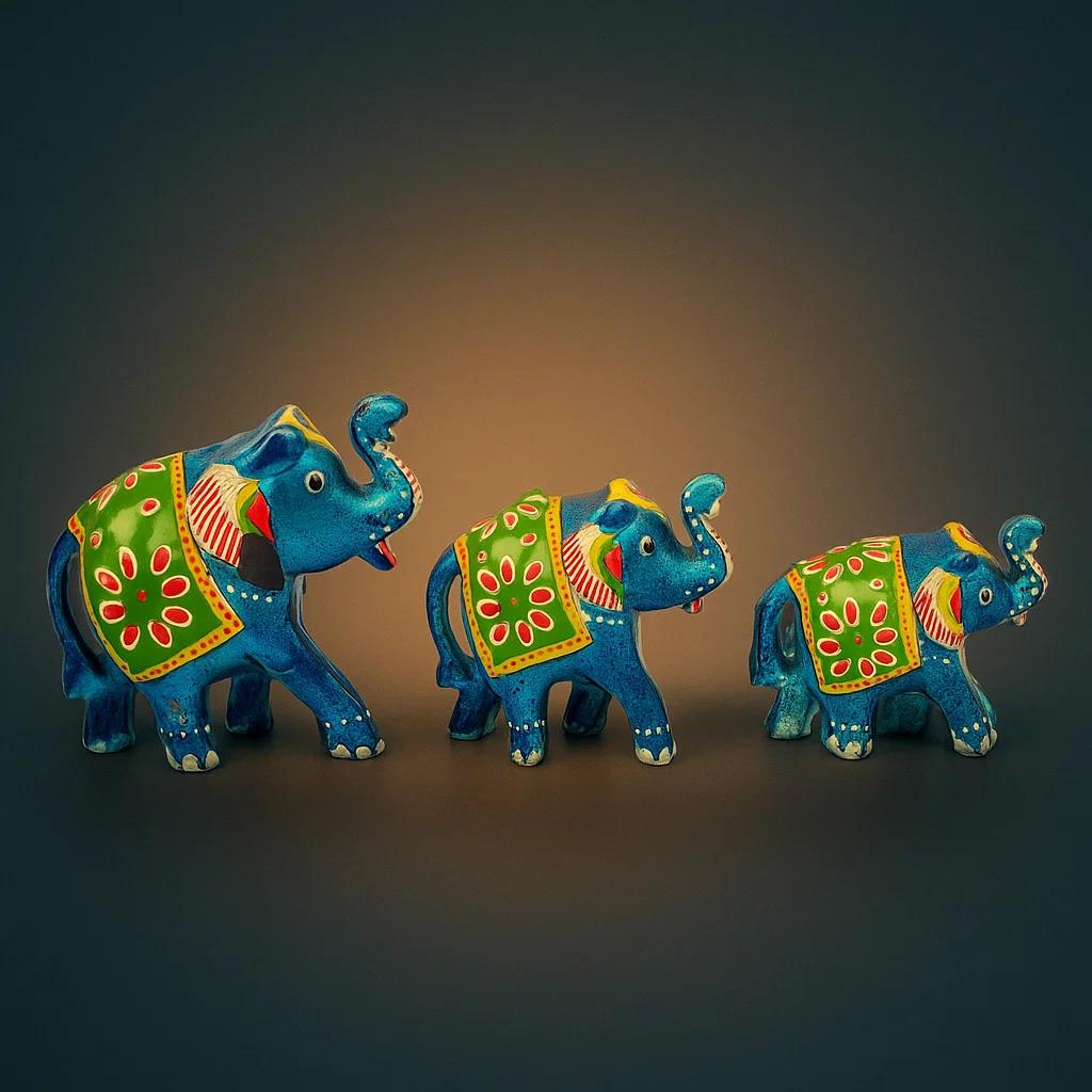 Mini Elephant Décor Set